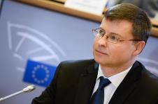 Vicepreședintele Comisiei Europene, Valdis Dombrovskis, la București