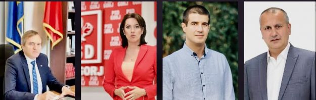 ARHITECTURA PUTERII LA ADIS GORJ. În timp ce „seniorii” Mihai Weber și Cosmin Popescu (stânga-dreapta) asigură liniștea politică și fluxul banilor, „tinerele speranțe” Anca Bordușanu și Luis Popa (centru) execută ordinele și gestionează opacitatea. O fotografie care explică de ce o instituție publică funcționează ca o feudă privată: tinerii sunt protejați, iar mentorii sunt absolviți de răspundere.